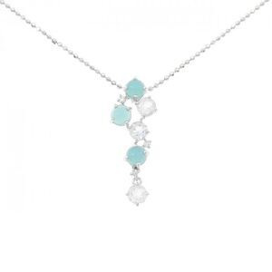 Tasaki Color Stone Au750 Necklace